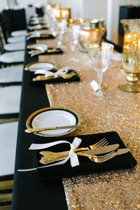130 Black And Gold Theme Party Ideas Black And Gold Theme Gold Theme