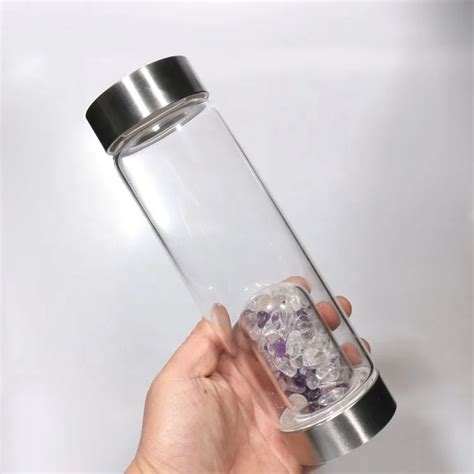 Wholesale Crystal Water Bottle Gemstone Water Bottle Infused Energy