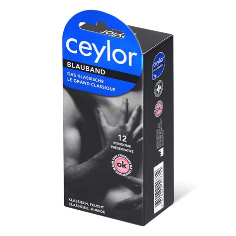 ceylor blue band 12 s pack latex condom sampson store