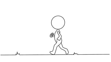 Stickman Blast Walking Sequence Animation Youtube
