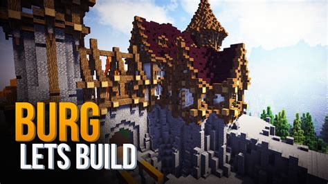 Minecraft Burg Bauen Mittelalter Tutorial Lets Build Deutsch