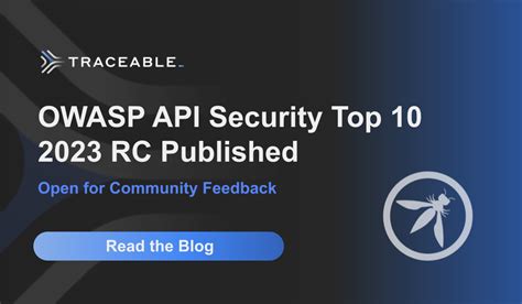 Owasp Api Security Top 10 2023 Rc Published Traceable Api Security