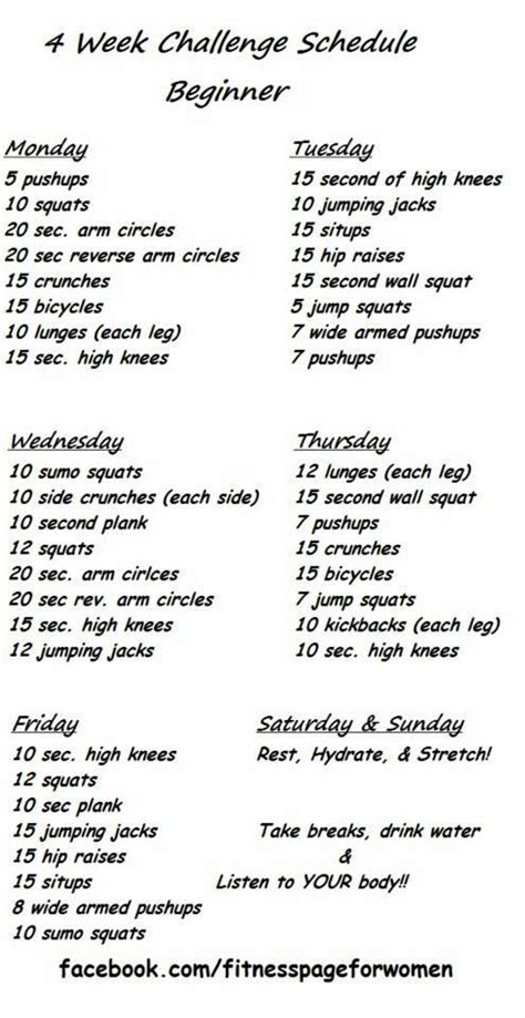 Simple exercises even total beginners can do. Pin on Fitness