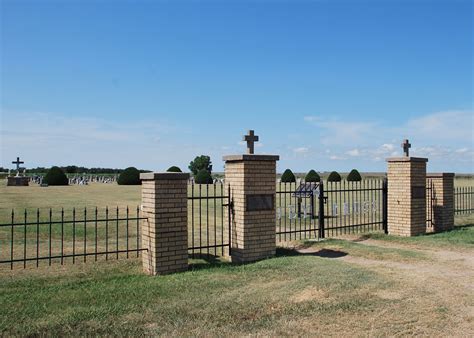 Holy Cross Cemetery In Pfeifer Kansas Find A Grave Cemetery