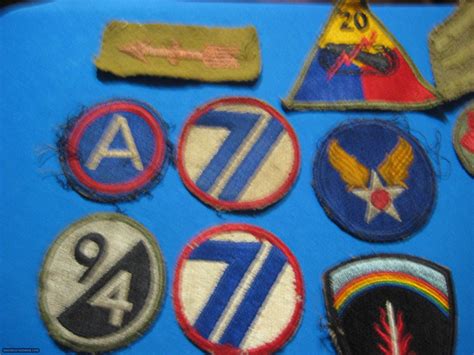 Us Army Ww2 Division Patches Army Military