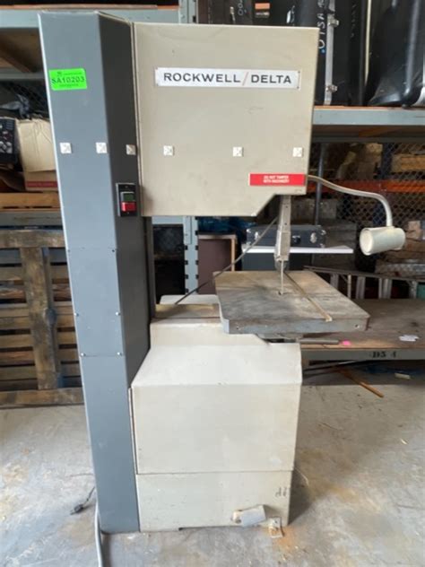Rockwell Delta Industrial Vertical Band Saw For Sale
