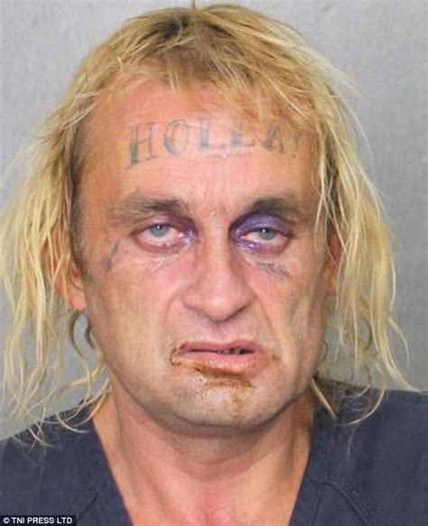Criminals With Americas Most Shocking Face Tattoos Daily Mail Online