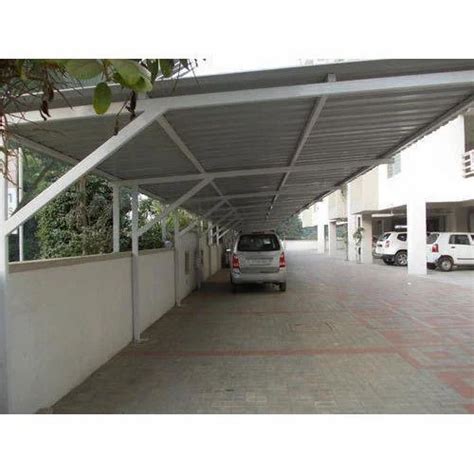 Stainless Steel Car Parking Shed Thickness 1to 2mm Rs 140 Square