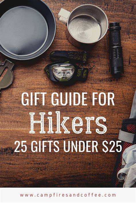 There are a lot of potential gift options out there, but many dads buy everything that they want and need themselves. Gift Ideas for Hikers: 25 Gifts under $25 | Hiking gifts ...