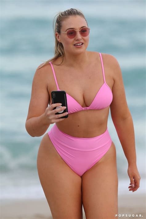 Iskra Lawrence Wears Peach Bikini For Aerie Photoshoot At Hot Sex Picture