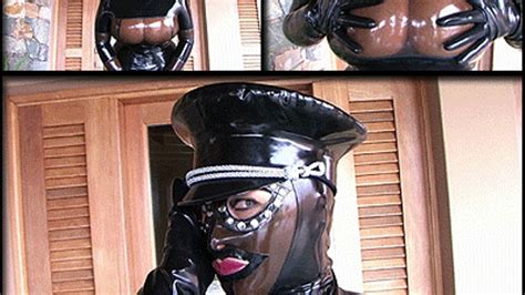 The Busty Latex Uniform Bitch Blowjob And Handjob With Latex Gloves Cum In My Mouth Long