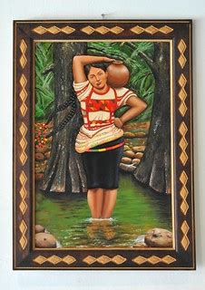 Mujer Mixteca Mixtec Woman Painting Mexico A Charming Pain Flickr
