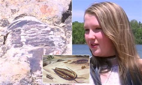 Tennessee Girl 11 Finds Rare 475 Million Year Old Sea Fossil While