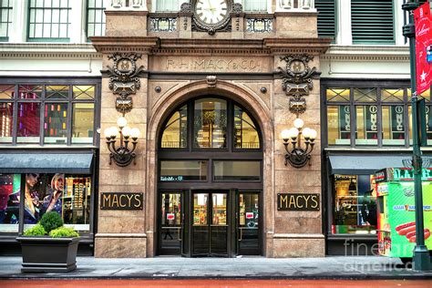 New York City Rh Macy S And Co Herald Square Photograph By John Rizzuto Fine Art America