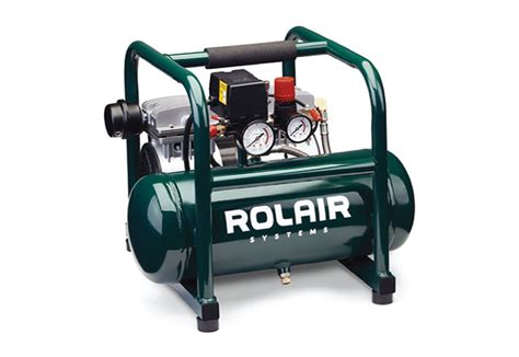 Rolair Hand Carry Air Compressor 1 Hp 25 Gal Jc10