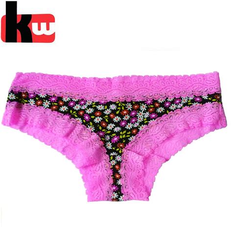 Hot Sexy Nice Flower Print Ladies Underwear Panties Images Buy Ladies