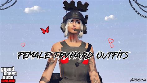 Gta 5 Online Really Cute Female Tryhard Outfits♡ Xbox Oneps4pc