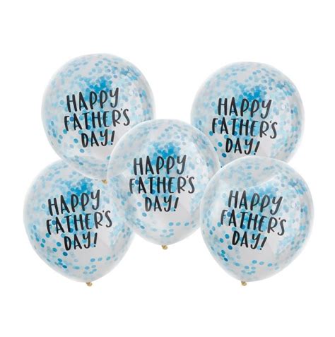 The Perfect Confetti Balloons For Celebrating Fathers Day Inflate On The Day And Give The