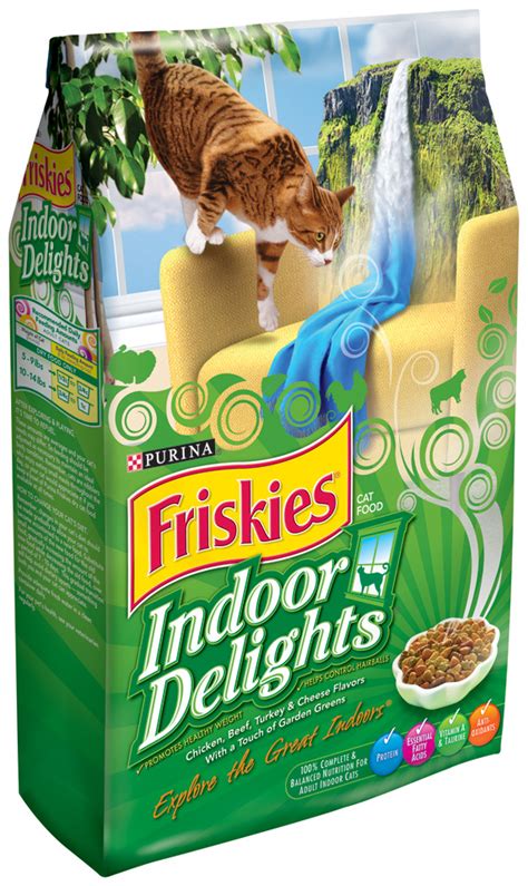The duration of how long the food will last would depend on the daily feeding amount of the individual cat. Friskies Indoor Delights Cat Food 3.15 lb. Bag