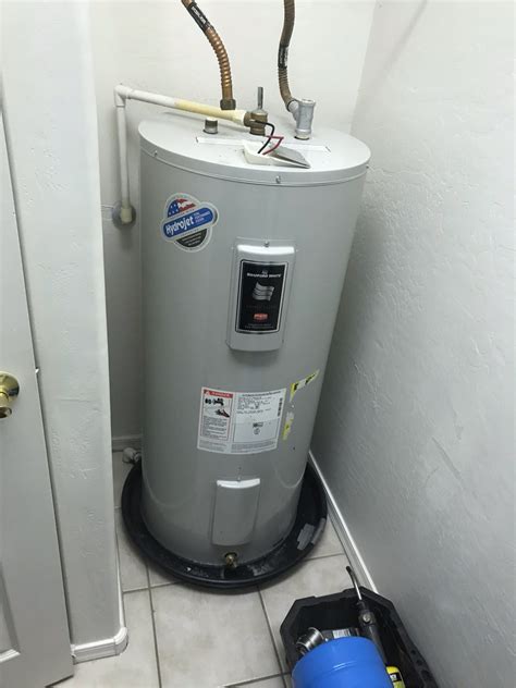 Blue titanium enamel inlet & outlet : Electric Water Heater Installation in Chandler, Arizona ...