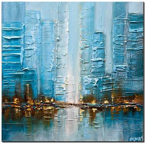 Abstract Paintings By Osnat Fine Art Reflection Acrylmalerei