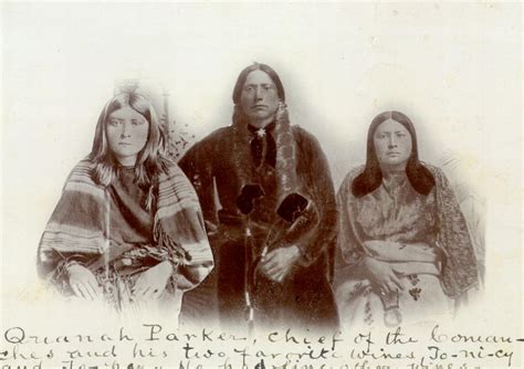 Quanah Parker And Wives The Gateway To Oklahoma History