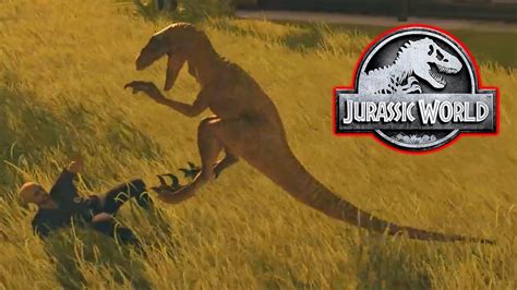 Raptors Escape Jurassic World Evolution 8 Youtube