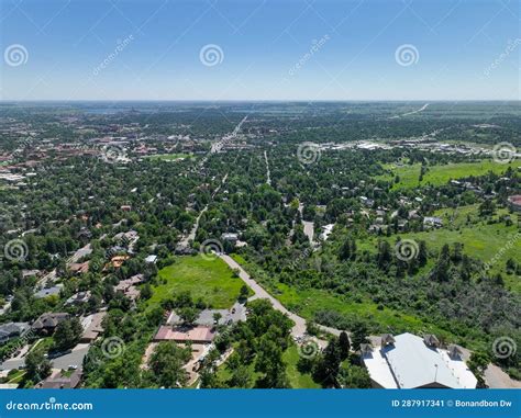 Aerial View Of Boulder City Colorado Usa Stock Image Image Of