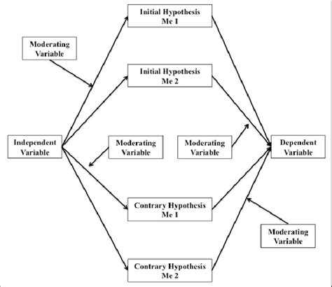 A Hypothetical Example Of A Theoretical Model Derived Through The