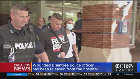 One Braintree Police Officer Released From Hospital After Shooting That