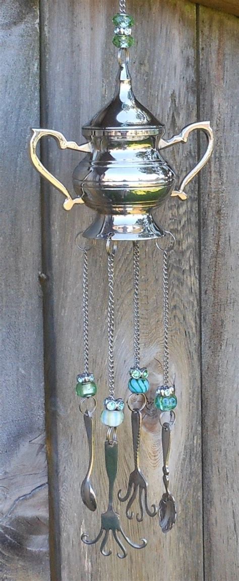 Every garden should have at least one wind chime, if not a dozen or more. Whimsical Wind Chime Sugar Bowl with Decorative Spoons ...