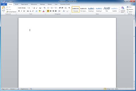 Creating A New Blank Document Microsoft Word Gambaran