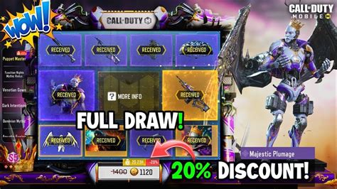 Call Of Duty Mobile Buying Full Puppet Master Lucky Draw Codm With 20