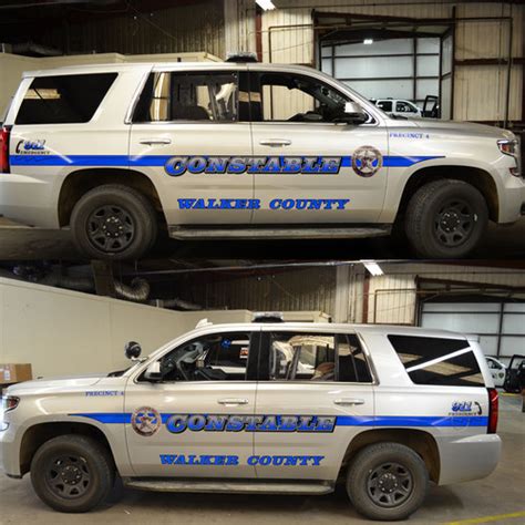Tahoe Police Vehicle Graphics Decal Kit Fs 10
