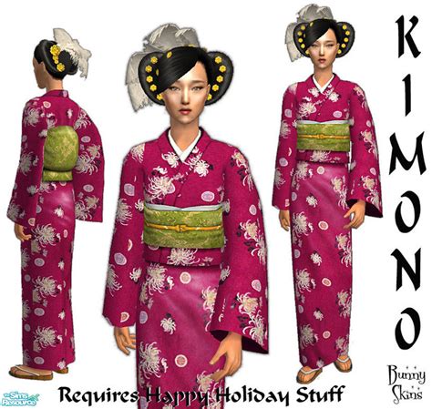 Sims 4 Kimono Top