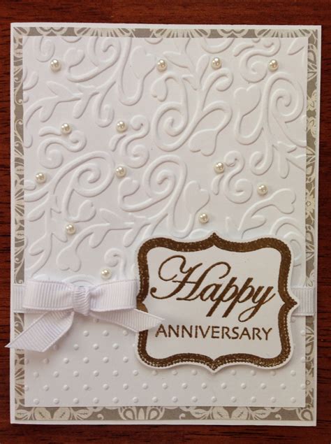 Pin By Sharon Suske On Look What I Made Anniversary Cards