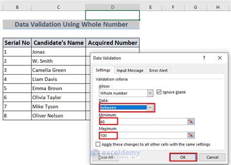 How To Use Data Validation In Excel With Color 4 Ways ExcelDemy