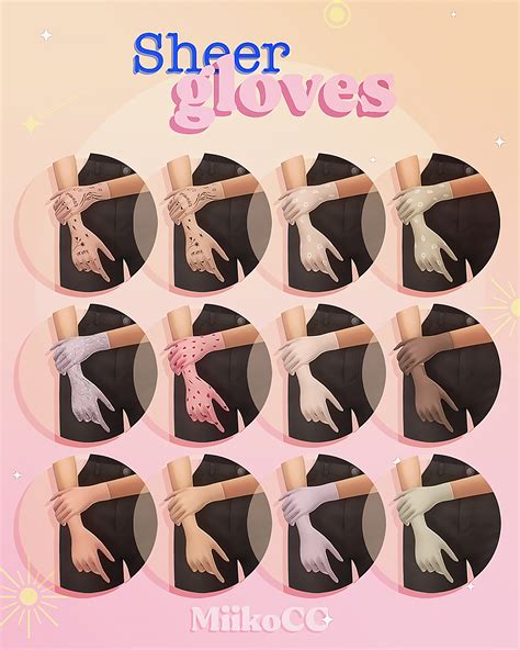 Sheer Gloves The Sims 4 Create A Sim Curseforge