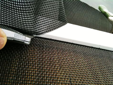 How To Replace A Patio Screen Door Mesh