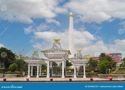 Entry To Tugu Pahlawan National Monument In Surabaya Heroes Day