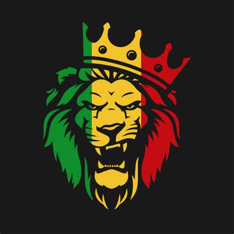 Rasta Lion Of Judah Rastafarian Reggae Ethiopian Lion Rastafarian