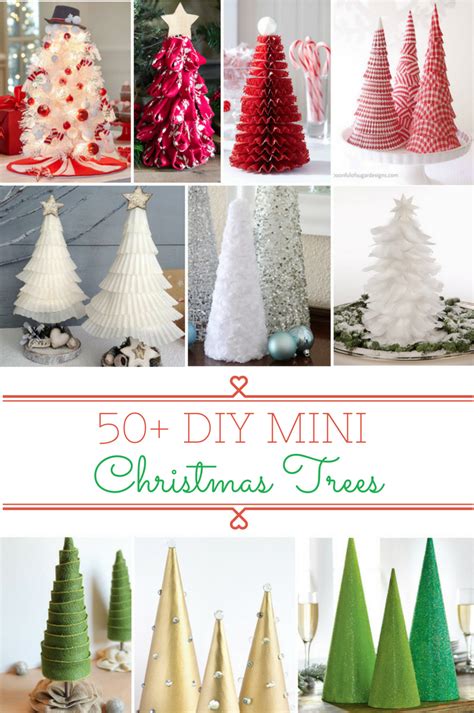 50 Diy Mini Christmas Trees Prudent Penny Pincher