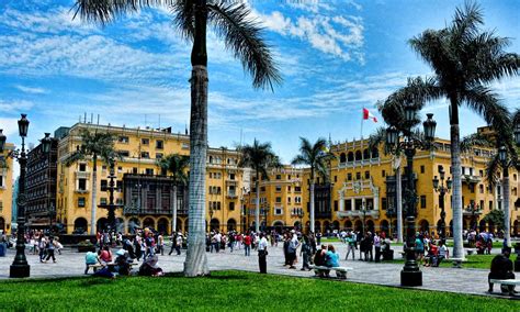 Plaza De Armas De Lima Capital Del Peru Todoenperu