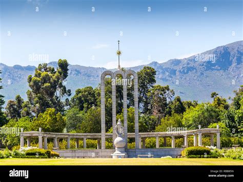 French Huguenot Monument In Franschhoek Western Cape South Africa