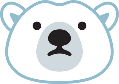 Polar Bear Emoji Download For Free Iconduck