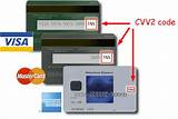 Images of Credit Card Verification Number