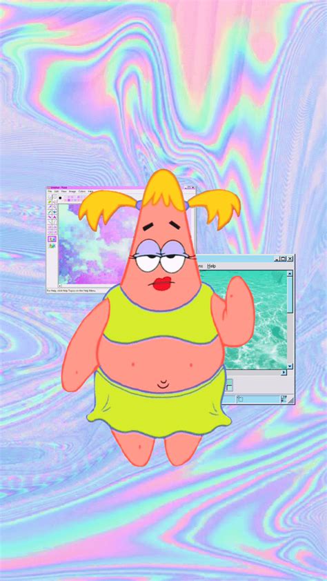 87 spongebob squarepants hd wallpapers background images. Aesthetic Patrick Wallpapers - Wallpaper Cave