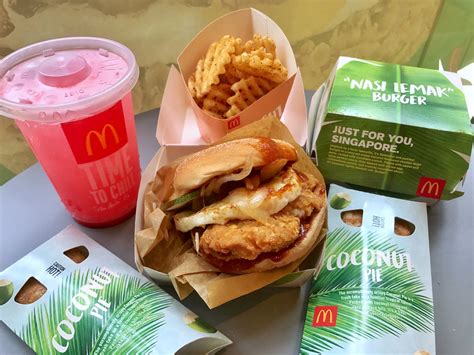 Why would mcd s malaysia do a nasi lemak burger friedchillies. McDonald's Nasi Lemak Burger and Local Flavours for ...