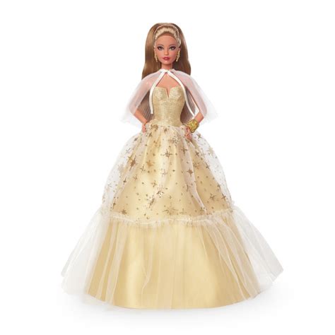 Barbie Joyeux Noël 2023 Châtain Mattel King Jouet Barbie Et