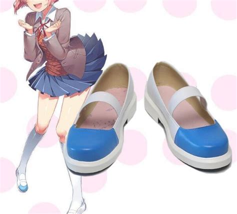 Game Doki Doki Literature Club Cosplay Shoes Sayori Cosplay Shoes